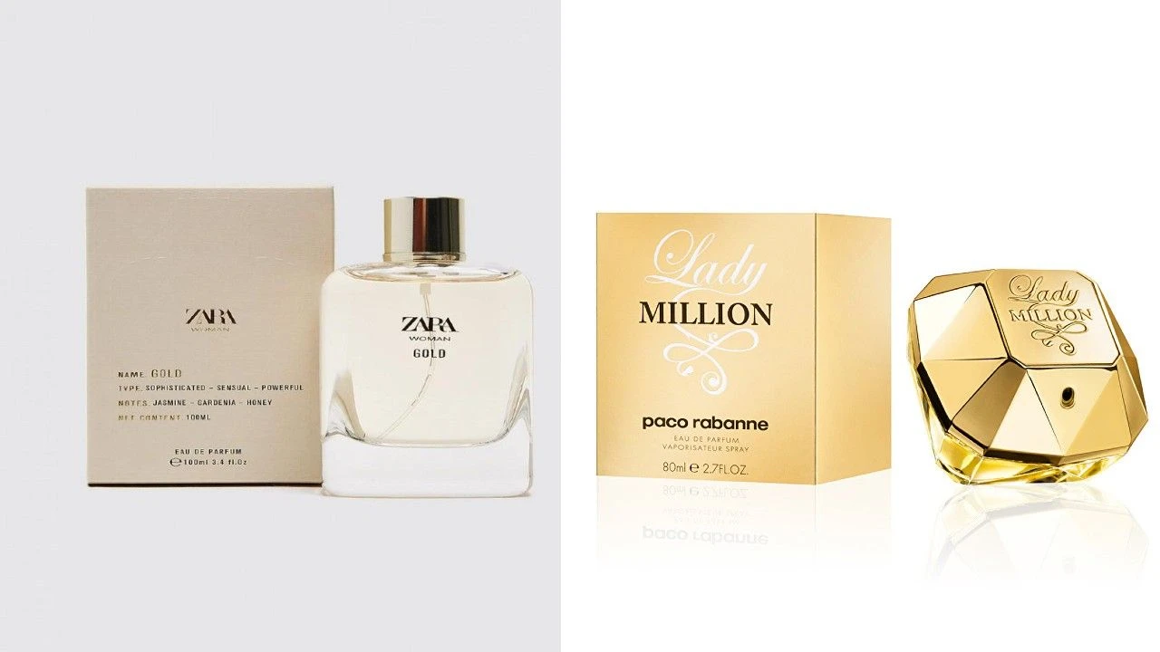 ara Women Gold muadili Paco Rabanne Lady Million yasemin, gardenya ve bal kokusu karışımıdır.